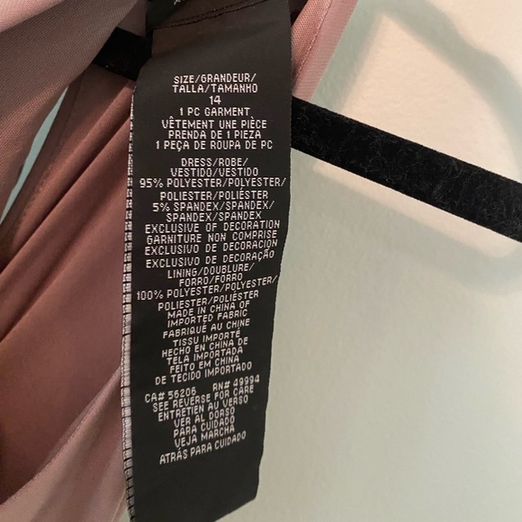 R&M Richards taupe formal dress - Picture 5 of 8